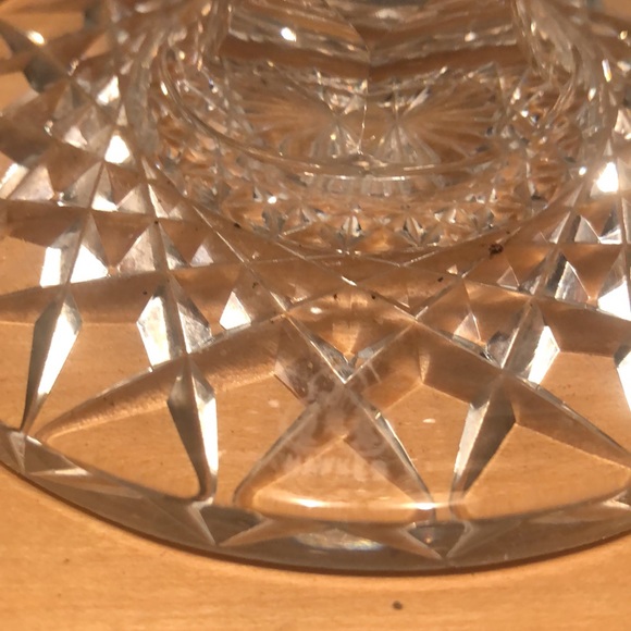 Hawkes vintage brilliant cut crystal trumpet vase - Picture 2 of 4